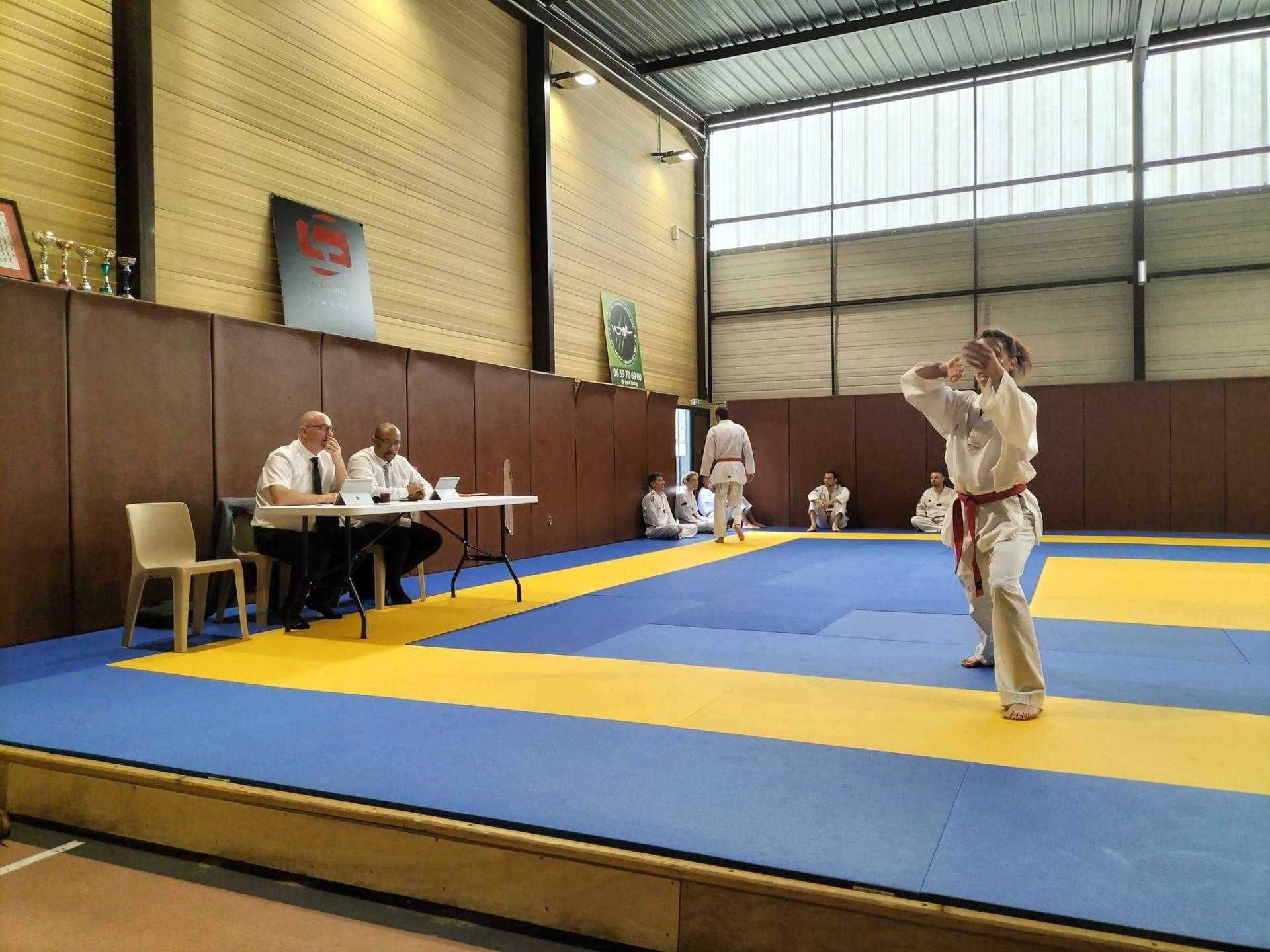 Examen Dan en Ligue IDF avec IzziDan Taekwondo